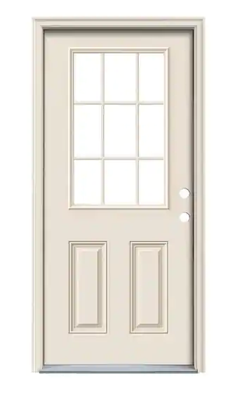Pre-hung 9-lite Door
